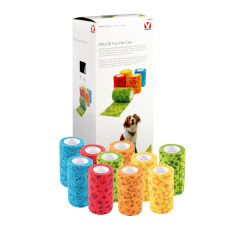 KRUUSE Fun-Flex CARE Бинт самофиксирующийся 10см*4,5см 1шт