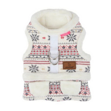 PINKAHOLIC Жилетка для собак "Little Snow", слоновая кость, L (Южная Корея)!