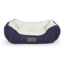 SCRUFFS Лежанка для животных с бортиками "Wilton", синяя, 60х50х15см (Великобритания)