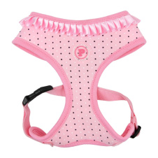 PINKAHOLIC Шлейка для собак "Mila", розовая, L (Южная Корея)