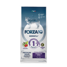 FORZA10 MONODIET Sensitive Skin Adult Medium/Maxi Корм сух.анчоус д/собак средн/крупн.пород10кг