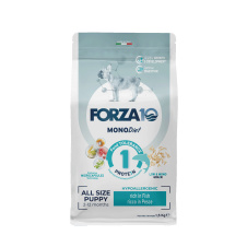 FORZA10 MONODIET Puppy All Size Корм сух.рыба/рис д/щенков,склонных к аллергии 1,5кг