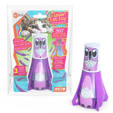 HEXBUG Игрушка для кошек интерактивная, "Голубь Пестер", бежево-фиолетовая, 13х8.5 см (США)