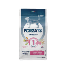 FORZA10 MONODIET Adult Medium Корм сух.свинина/картофель д/собак средн.пород,склон.к аллергии 1,5кг