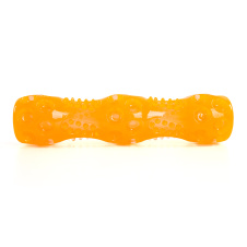 EliteDog Игрушка для собак резиновая "Стик", оранжевая, 17.5х4х4см