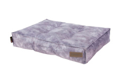 SCRUFFS Матрас для собак "Kensington", экозамша, серый, 80x60x15см (Великобритания)