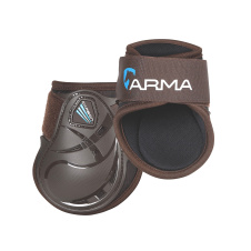 SHIRES ARMA Ногавки задние для лошади "ARMA Carbon", FULL, коричневый, пара (Великобритания)