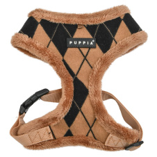 PUPPIA Шлейка для собак утепленная "Jaden", бежевая, XL (Южная Корея)