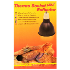 LUCKY REPTILE Светильник с отражателем и защитной сеткой, черный, 16x14x14см, E27 (Германия)