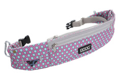 DOOG Сумка на пояс "Walkie Belt", розовая с каплями, 42х10х1.5см (Австралия)