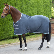 SHIRES TEMPEST Попона флисовая для лошади "Original", 165 см, серый (Великобритания)