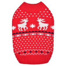PUPPIA Кофта для собак "Dyani", красная, XL (Южная Корея)