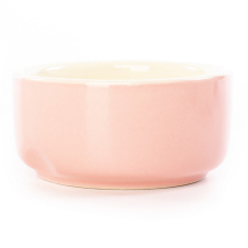 SCRUFFS Миска керамическая для мелких пород собак и кошек "Classic Food", розовая, 8х8х4см, 100мл