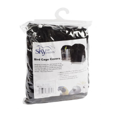 SKY Чехол-накидка для клетки, чёрный, 81х61х137 см (Великобритания)!