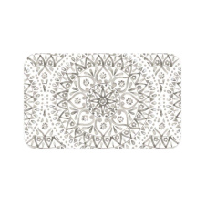 TARHONG Коврик под миски "Boho Medallion", бежевый с рисунком, 48х29см