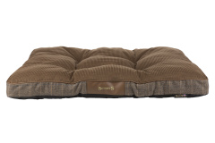 SCRUFFS Матрас для животных "Windsor", коричневый, 100x70х7.5см (Великобритания)!