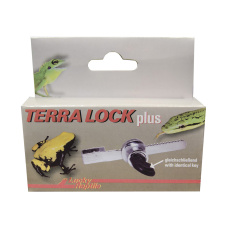 LUCKY REPTILE Замок для террариумов с раздвижными дверями с ключом "Terra Lock Plus", 2.5-8см