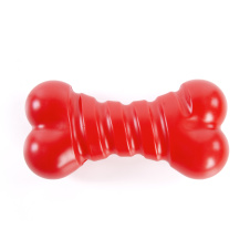 EliteDog Игрушка для собак резиновая "Кость красная", 13.8x6.9x3.2см (04043)