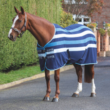 SHIRES TEMPEST Попона флисовая для лошади "Original Newmarket", голубой, 145см (Великобритания)